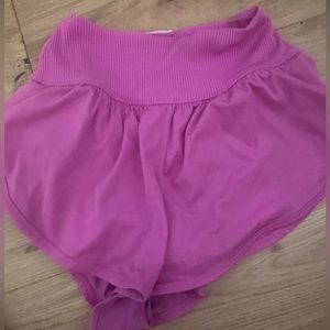 pink game time free people shorts